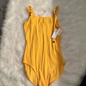 NEW Girls Ribbed Bodysuit Abercrombie Kids 15/16